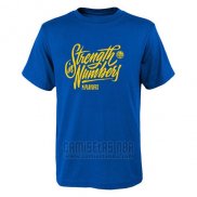 Camiseta Manga Corta Golden State Warriors Azul Strength in Numbers