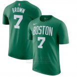 Camiseta Manga Corta Jaylen Brown Boston Celtics 2019 Verde