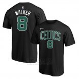 Camiseta Manga Corta Kemba Walker Boston Celtics Negro