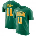 Camiseta Manga Corta Kyrie Irving Boston Celtics Verde Earned Edition