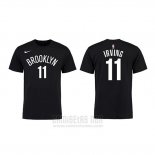 Camiseta Manga Corta Kyrie Irving Brooklyn Nets Negro3