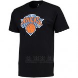 Camiseta Manga Corta New York Knicks Negro3