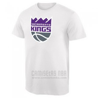 Camiseta Manga Corta Sacramento Kings Blanco2