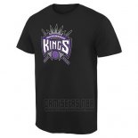 Camiseta Manga Corta Sacramento Kings Negro