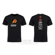 Camiseta Manga Corta Steve Nash Phoenix Suns Negro2