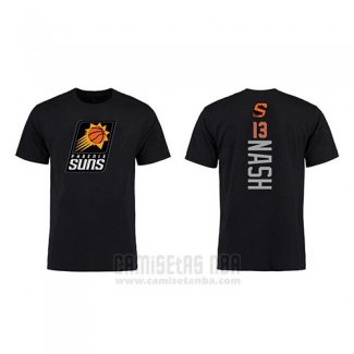 Camiseta Manga Corta Steve Nash Phoenix Suns Negro2
