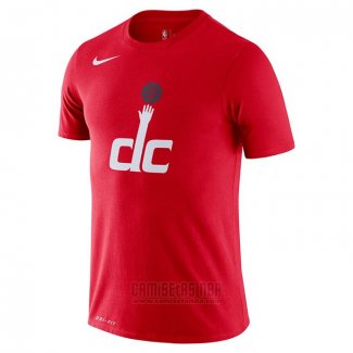 Camiseta Manga Corta Washington Wizards Rojo 2019-20 Ciudad