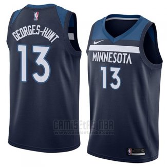 Camiseta Minnesota Timberwolves Marcus Georges-Hunt #13 Icon 2018 Azul