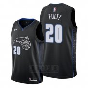 Camiseta Orlando Magic Markelle Fultz #20 Ciudad Negro