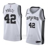 Camiseta San Antonio Spurs Jakob Poeltl #42 Association 2018 Blanco