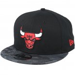 Gorra Chicago Bulls Camuflaje Negro2