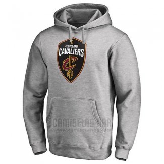 Sudaderas con Capucha Cleveland Cavaliers Gris