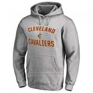 Sudaderas con Capucha Cleveland Cavaliers Gris2