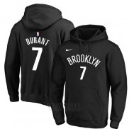 Sudaderas con Capucha Kevin Durant Brooklyn Nets 2019-20 Negro2