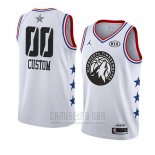 Camiseta All Star 2019 Minnesota Timberwolves Personalizada Blanco