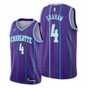 Camiseta Charlotte Hornets Devonte' Graham #4 Classic 2019-20 Violeta