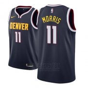 Camiseta Denver Nuggets Monte Morris #11 Icon 2018-19 Azul