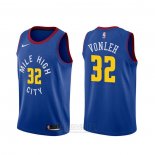 Camiseta Denver Nuggets Noah Vonleh #32 Statement Azul