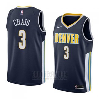 Camiseta Denver Nuggets Torrey Craig #3 Icon 2018 Azul