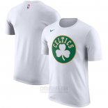 Camiseta Manga Corta Boston Celtics Blanco Ciudad