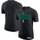 Camiseta Manga Corta Boston Celtics Practice Performance 2022-23 Negro