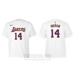 Camiseta Manga Corta Brandon Ingram Los Angeles Lakers Blanco