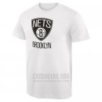 Camiseta Manga Corta Brooklyn Nets Blanco