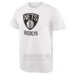 Camiseta Manga Corta Brooklyn Nets Blanco