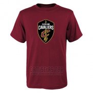 Camiseta Manga Corta Cleveland Cavaliers Rojo