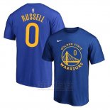 Camiseta Manga Corta D'Angelo Russell Golden State Warriors 2019-20 Azul