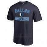 Camiseta Manga Corta Dallas Mavericks Azul7