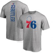 Camiseta Manga Corta Jimmy Butler Philadelphia 76ers Gris2