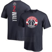 Camiseta Manga Corta John Wall Washington Wizards Azul Marino