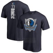 Camiseta Manga Corta Luka Doncic Dallas Mavericks Azul2