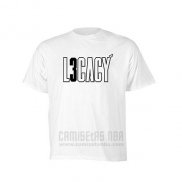 Camiseta Manga Corta Miami Heat Dwyane Wade Blanco L3GACY Collection