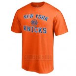 Camiseta Manga Corta New York Knicks Naranja