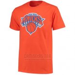 Camiseta Manga Corta New York Knicks Naranja2