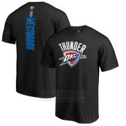 Camiseta Manga Corta Russell Westbrook Oklahoma City Thunder Negro