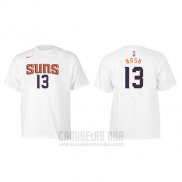 Camiseta Manga Corta Steve Nash Phoenix Suns Blanco