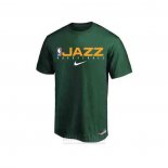 Camiseta Manga Corta Utah Jazz 2019 Verde