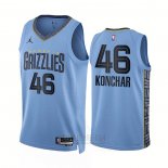 Camiseta Memphis Grizzlies John Konchar #46 Statement 2022-23 Azul