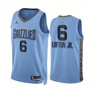 Camiseta Memphis Grizzlies Kenneth Lofton JR. #6 Statement 2022-23 Azul