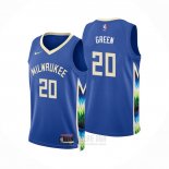 Camiseta Milwaukee Bucks A.C. Green #20 Statement 2022-23 Negro