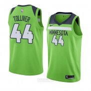 Camiseta Minnesota Timberwolves Anthony Tolliver #44 Statement 2017-18 Verde