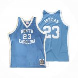 Camiseta NCAA North Carolina Tar Heels Michael Jordan #23 Mitchell & Ness 1983-84 Azul