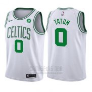 Camiseta Nino Boston Celtics Jayson Tatum #0 Association 2017-18 Blanco