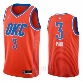 Camiseta Oklahoma City Thunder Chris Paul #3 Statement 2021 Naranja