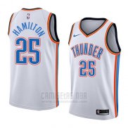 Camiseta Oklahoma City Thunder Daniel Hamilton #25 Association 2018 Blanco