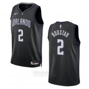 Camiseta Orlando Magic Caleb Houstan #2 Ciudad 2022-23 Negro