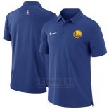 Camiseta Polo Golden State Warriors Azul